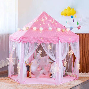 Casa de Juegos para Interiores y Exteriores, Castillo de Princesa para Niñas, Carpa de Juegos Grande para Niños, Casa de Juegos para Bebés para la Creatividad - Product Image 3