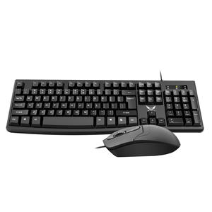 Ensemble clavier et souris filaires Zeroosta, taille standard, combo de jeu USB pour ordinateur de bureau, ordinateur portable, usage domestique ou professionnel, noir - Product Image 2