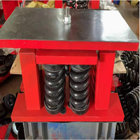 Support d'isolateur de vibration de plancher d'usine de conception industrielle robuste personnalisable Ressorts à ressort de conception graphique
