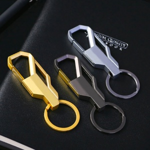 Oneway Designer Promotional Luxury Zinc Alloy Carabiner 2D/3D Men Car Clip Metal Key Chain Keychain <b>Custom</b> Logo Keychain - Product Image 4
