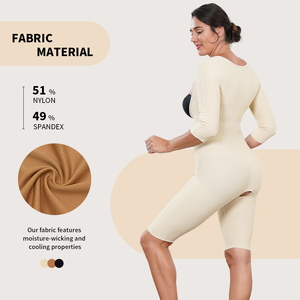 S-SHAPER High Compression Corset Postpartum Shapewear Tummy Control Colombian Fajas Post Surgery Body Shaper Surgical Garment