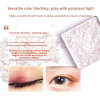 Palette de fards à paupières en poudre, couleurs terre, lait et café, effet métallique, nacré et mat, waterproof, polyvalente pour le quotidien, forme spéciale