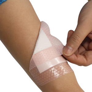 Bluenjoy penutup busa silikon lembut, hipoalergenik tahan air dengan batas untuk bekas luka operatif atau perawatan luka akur - Product Image 5