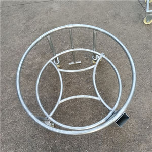 Nouveau support de tambour en cuir de vachette et acier inoxydable, support de <span class=keywords><strong>gong</strong></span> et de tambour pour danse du lion de 16, 18 et 20 pouces, support de <span class=keywords><strong>gong</strong></span> en tuyau de fer - Product Image 4