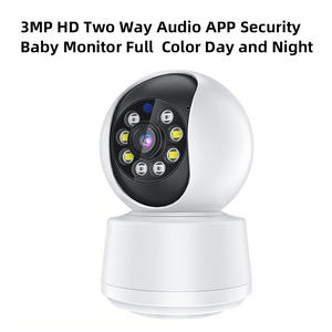 กล้องวงจรปิดสำหรับเด็กแบบสองทาง ความละเอียด 3MP HD รองรับแอปพลิเคชัน  <span class=keywords><strong>ภาพ</strong></span>สีเต็มรูปแบบทั้งกลางวันและกลางคืน - Product Image 2