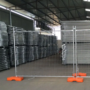 Panneaux de clôture temporaire mobiles en acier galvanisé <span class=keywords><strong>pour</strong></span> la modélisation 3D des clôtures de ranch-Construction durable et utilisation événementielle - Product Image 3
