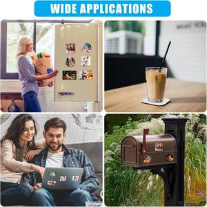 Yeni gelenler buzdolabı mıknatıs dekorasyon hediyelik eşya hediye buzdolabı mıknatısı özel süblimasyon buzdolabı mıknatısı - Product Image 6