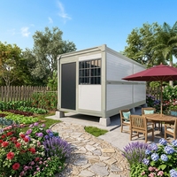 Maison conteneur pliable préfabriquée portable d'extérieur pas chère de Chine