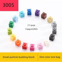 No.3005 Brick 1x1 Piezas de ladrillo compatibles para juguetes de construcción STEM
