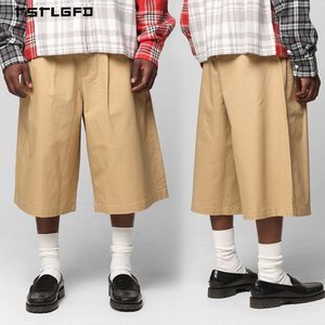 Shorts Bermuda personnalisés taille haute décontractés en polyester recyclé pour l'été, exploration urbaine, shorts cargo doux au toucher - Product Image 6