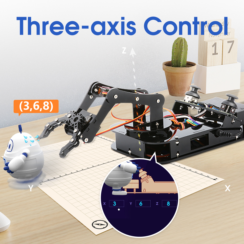 Buy In Bulk Arduino Robot Arm Program App Control STEM Learning ...
