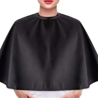 Cape de coiffure épaissie pour séchage et coiffage en salon, résistante aux taches, pour maquillage de mariée, tablier de coiffeur, châle de studio photo, modèle 004