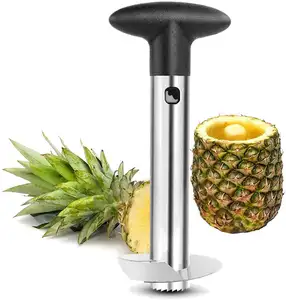 Non Slip Handvat Rvs Blade Ananas Slicer