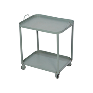 Stylish 2-Layer Metal Bar Cart with 4 <b>Wheels</b> Custom Drinkware Storage Solution <b>for</b> Kitchen Hotel Outdoor Wedding Home Bars - Product Image 1