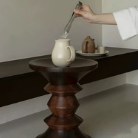 Einfache neue Ecke Hocker Tee tisch Minimalist European House Home Office Hotel Metall Glas Holz Couch tische Möbel Set