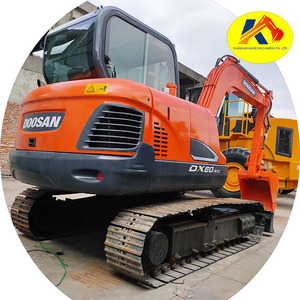 Excavatrice originale Doosan DX60 DH60 CE/EPA 6 tonnes, mini-excavatrice coréenne Doosan DX60-9, excavatrice dh60-7 - Product Image 1