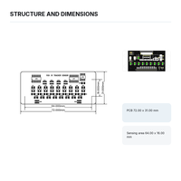 Modul Sensor Pelacak Garis Inframerah 9 Saluran dengan Indikator LED Output TTL yang Dapat Disesuaikan untuk Mobil Robot Arduino