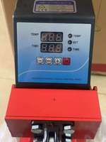Presse à chaud numérique électrique manuelle 10 stations pour sublimation, impression de stylos, transfert de logos et d'images