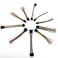 Harness Kabel Listrik Otomotif OEM Zh pH Eh Xh 1.0 1.25 1.5 2.0 2.54mm Pitch 2 3 4 5 6 Pin