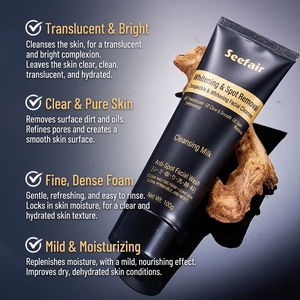 Nettoyant <span class=keywords><strong>Visage</strong></span> Blanchissant Seefair – <span class=keywords><strong>Nettoyage</strong></span> <span class=keywords><strong>en</strong></span> <span class=keywords><strong>Profondeur</strong></span>, Élimination des Points Noirs, Réduction des Imperfections, Contrôle <span class=keywords><strong>du</strong></span> Sébum - Product Image 4