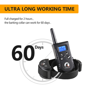 Collar electrónico resistente al agua con control remoto eléctrico para mascotas, collar de entrenamiento para perros, sin golpes con control remoto para perros pequeños - Product Image 4