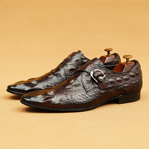 Men's retro and fashionable genuine leather formal <b>shoes</b> for casual office, formal wedding, party and business - Product Image 6