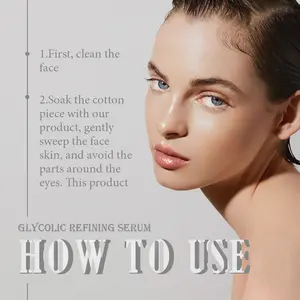 Schwarzkopf entferner Beauty Face Hautpflege Anti Akne Glykol säure Serum