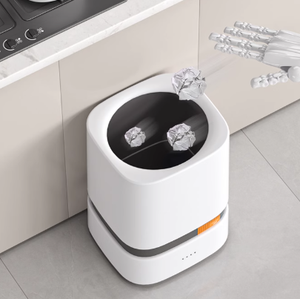 Cestino Intelligente in Plastica Grande Capacità con Apertura Automatica a Induzione e Insacchettamento per Casa, Soggiorno, Cucina, Camera da Letto, Ufficio - Product Image 4