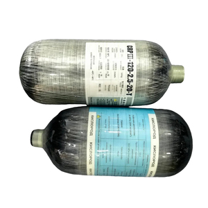 ถังลมคาร์บอนไฟเบอร์ขนาด 1.1/2 ลิตร ความดันสูง 4500psi สำหรับเครื่องมือลมอัดแรงดันสูง ใช้สำหรับดำน้ำแบบสกูบา - Product Image 3