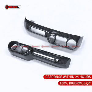 Kit d'accessoires intérieurs pour voiture en fibre de carbone sèche style OME, boutons LHD pour Ferrari 812 - Product Image 5