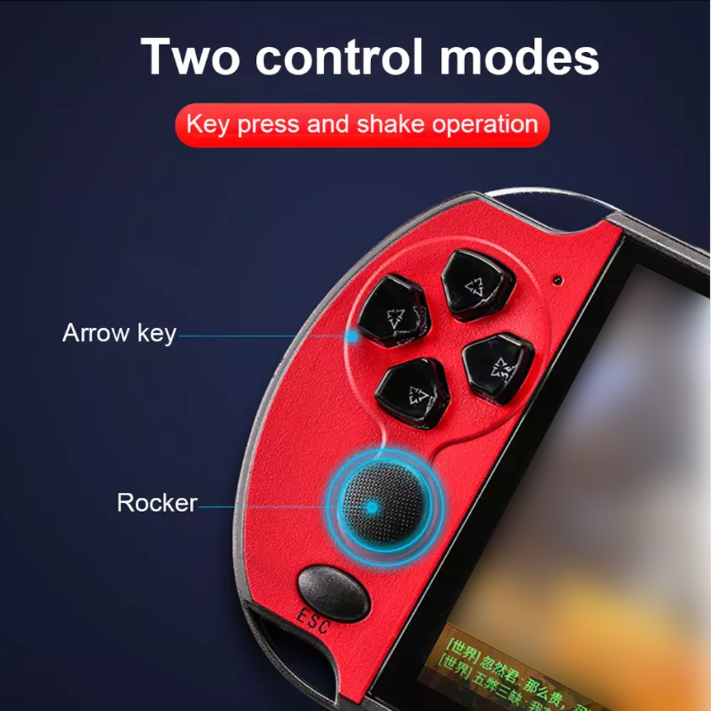 中国工場製ハンドヘルドゲーム機X19｜4.3インチ画面・10,000ゲーム搭載