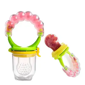 シリコンベビーおしゃぶり-幼児ガムマッサージ歯が生えるおもちゃベビーフルーツおしゃぶり新生児おしゃぶりシリコン