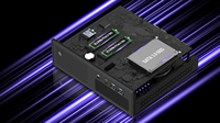 Mini PC Compacto para Juegos, Intel Core Ultra 7 165H, DDR5, 96 GB de RAM, SSD M.2 NVMe Gen4, Pantalla Cuádruple 4K, LAN 2x2.5G, RTX 5050 de Perfil Bajo