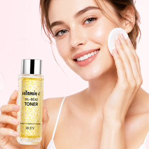 Tónico Facial en Perlas de Aceite con Vitamina C de Marca Privada OEM 100ML con Vitamina E y Péptidos para Recuperación, Iluminación, Hidratación y Piel Suave - Product Image 1