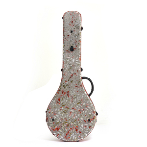 Vente chaude en forme de goutte Banjo étui rigide guitare Fiber de verre Banjo étui Portable Instrument de musique étui dur Gig <span class=keywords><strong>sac</strong></span> guitare - Product Image 3