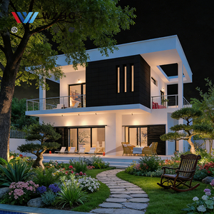 Villa Prefabricada Resistente de 2 Pisos para Hotel, Estándares IBC, Venta al Por Mayor - Product Image 1