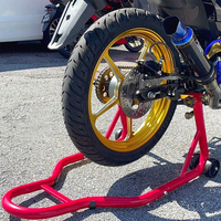 Béquille de Moto Universelle Réglable pour Roue Arrière – Support de Cadre d'Entretien pour Pièces Détachées de Motocycle