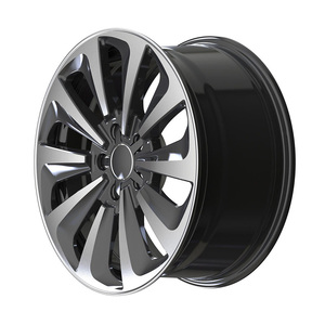 Jantes en alliage moulé pour voitures particulières, 17 pouces, 5x112, <span class=keywords><strong>gris</strong></span> canon, finition usinée, multi-rayons, pour <span class=keywords><strong>Audi</strong></span> A1 A3 A4 A5 A6 <span class=keywords><strong>Q2</strong></span> Q3 - Product Image 3