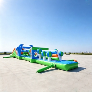 Pista de Obstáculos Inflable Comercial para Niños con Temática de Ballena, Alquiler para Eventos al Aire Libre - Product Image 3