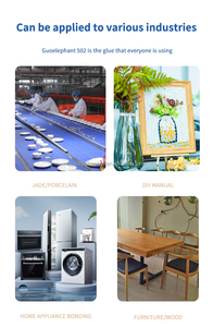 Adhesivo Instantáneo de Doble Componente Epoxi FZR GUOELEPHANT 502, Pegamento de Fijación en 5 Segundos para Metal, Trabajos de Madera y Embalaje, Transparente - Product Image 6