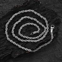 Meilleure vente de colliers et de chaînes de corde avec logo personnalisé en acier inoxydable plaqué or 14 carats