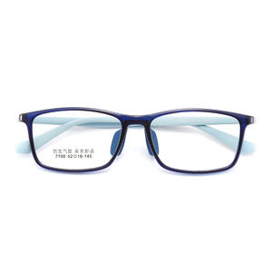 Monturas de Gafas Rectangulares Huan Bao Ultra 7100 52-16-145 Antideslizantes Cómodas Montura Completa Unisex Lentes Acrílicas - Product Image 1