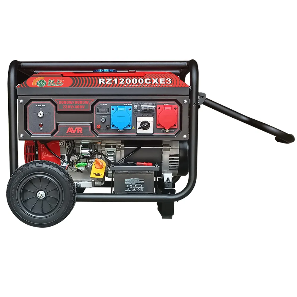 Vendas quentes 2KW 3KW 5KW 8KW 9KW 10KW Gerador de gasolina portátil para uso doméstico