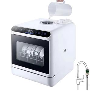 Lave-vaisselle électrique portable automatique avec réservoir d'eau robuste pour 5 services, séchage et désinfection, ODM, pour nettoyage de cuisine en usine - Product Image 5