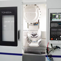 Centre d'usinage CNC 5 axes TL650 à grande vitesse non simultané, petite fraiseuse pour l'aluminium et le métal