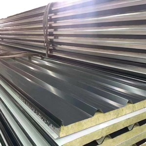 <b>Sandwich</b> <b>Panels</b> PIR Galvanized Steel 2000mm Fire Resistant Prefab House Industrial Design - Product Image 4