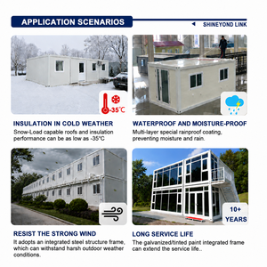 <span class=keywords><strong>Casa</strong></span> Modular <span class=keywords><strong>Prefabricada</strong></span> de Lujo Moderna, en Contenedor Plano de 10, 20 y 40 Pies, Precios de Casas Prefabricadas, Kits de Casas Pequeñas Prefabricadas - Product Image 3