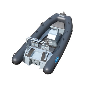 4.2m CE Approved Rigid Bottom <strong>Inflatable</strong> RIB Aluminum Hull RIB420 <strong>Boat</strong> with with <strong>Achilles</strong> Hypalon Pontoon - Product Image 3