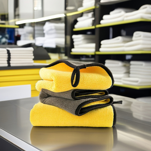 Paños de limpieza multiusos de microfibra para limpiar gafas coches otras superficies toallitas de microfibra <span class=keywords><strong>Premium</strong></span> - Product Image 4