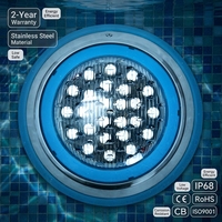 Éclairage LED mural pour piscine à haut rendement lumineux, faible éblouissement et illumination uniforme, idéal pour les piscines des hôtels et complexes hôteliers